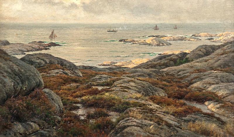 Berndt Lindholm Kustlandskap china oil painting image